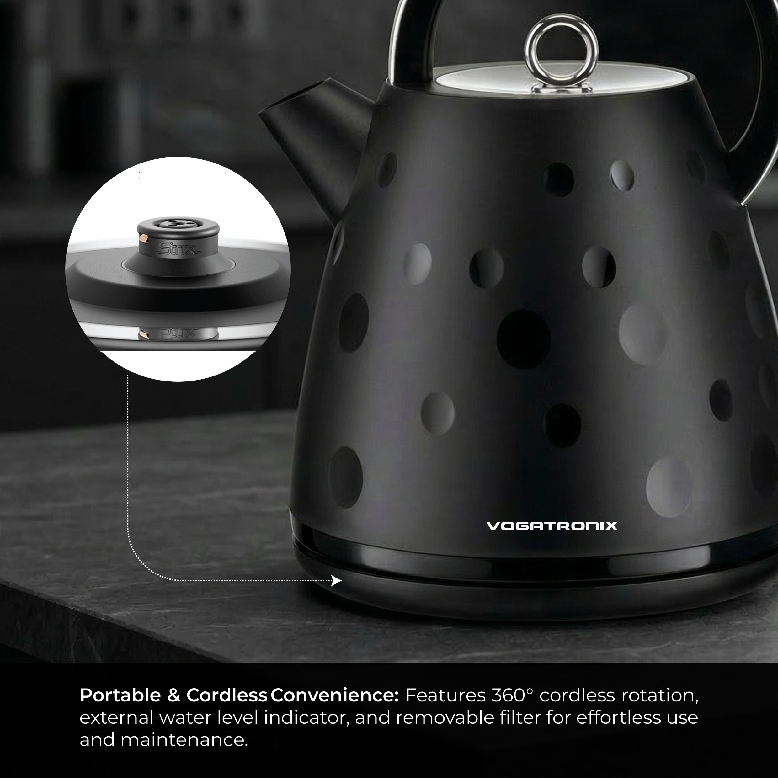 Electric Kettle (Best Quality) – VE-EK67