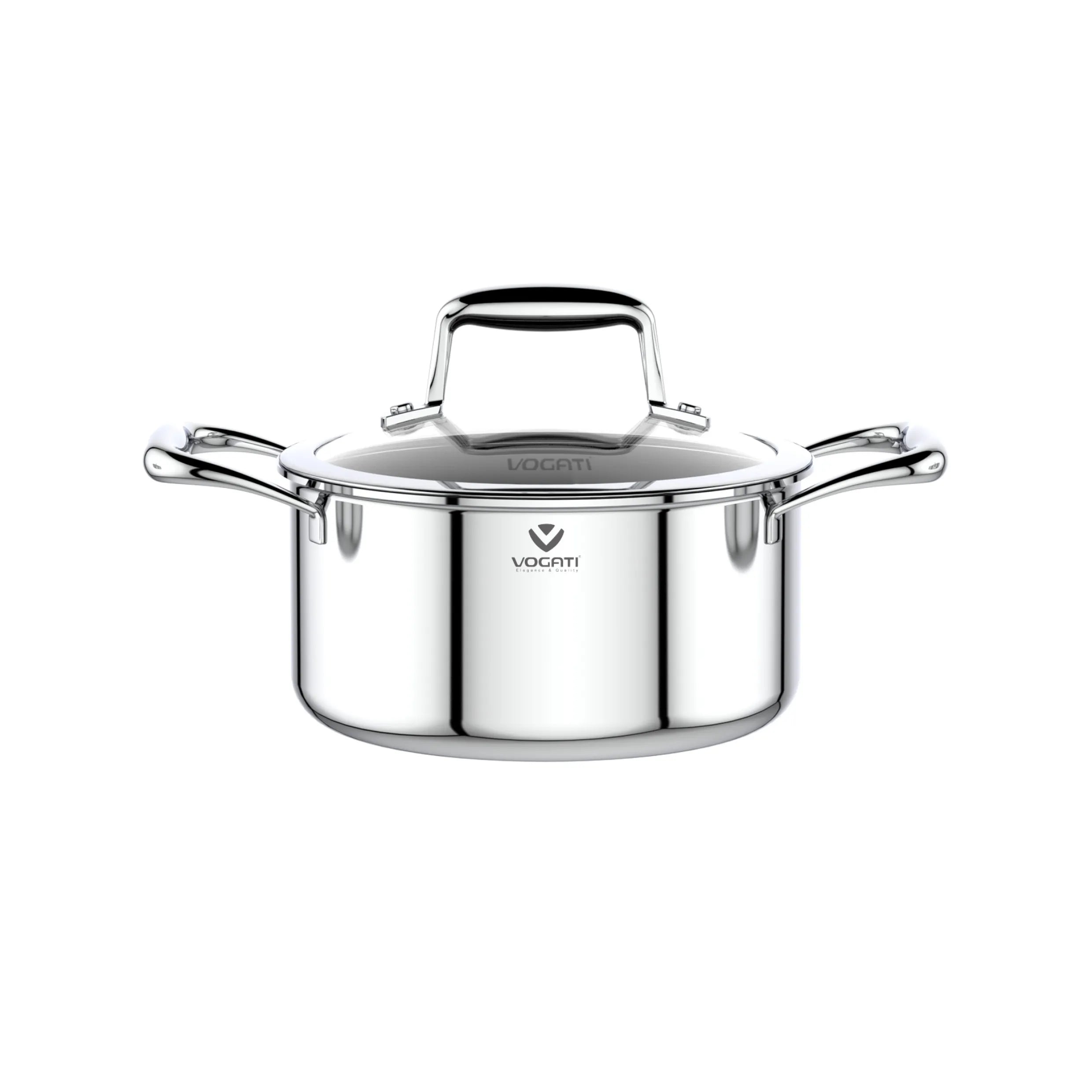 VOGATI Tri-Ply Stainless Steel Casserole (CW-TRI-C)