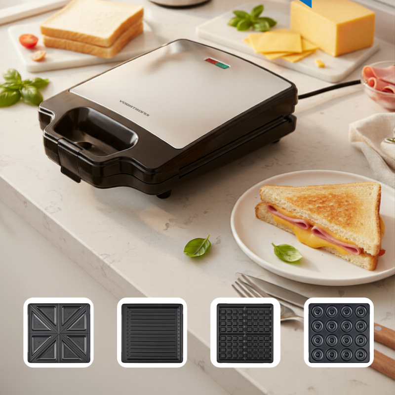 Vogatronix 4 in 1 Sandwich Maker (VE-SWM03)