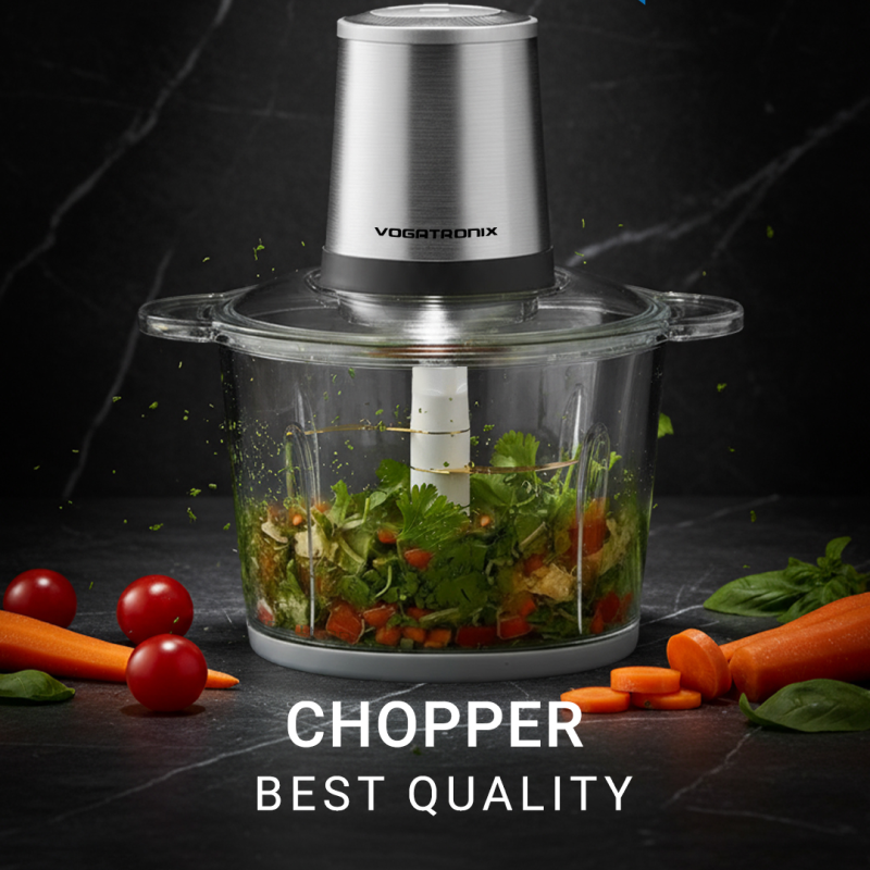 Vogatronix Food Chopper 3.0L Glass Bowl (VE-194)