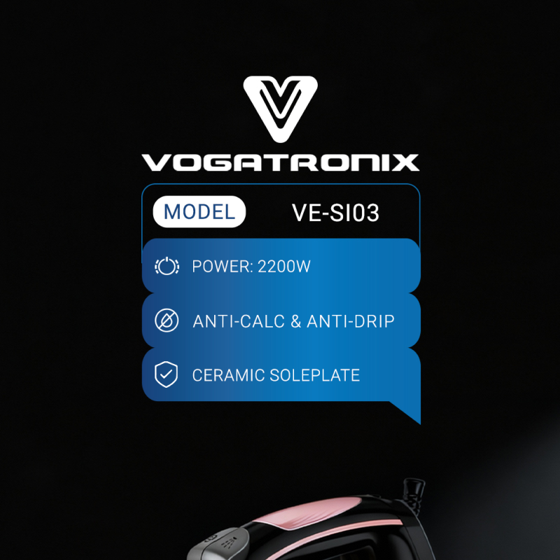 Vogatronix Steam Iron (VE-SI03)