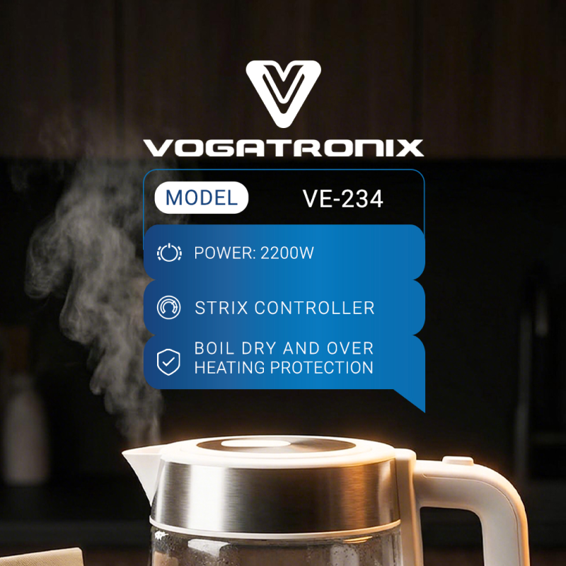 Vogatronix 1.7L Electric Kettle (VE-234)