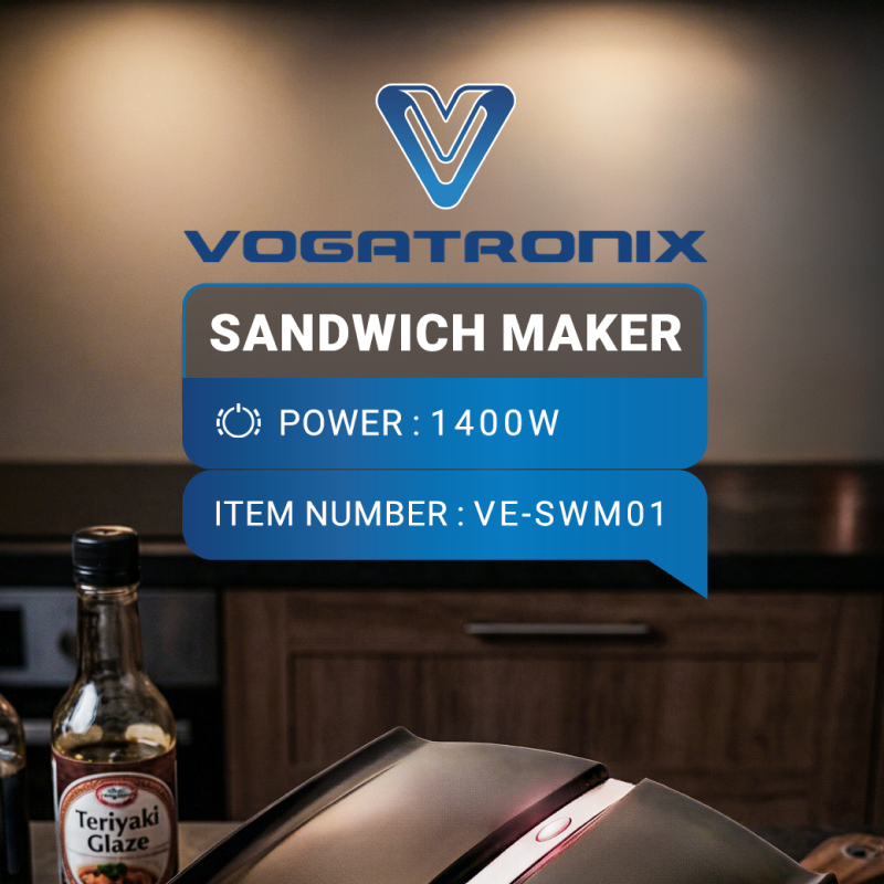 Vogatronix Sandwich Maker (VE-SWM01)