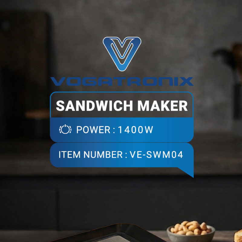 Vogatronix Sandwich Maker (VE-SWM04)